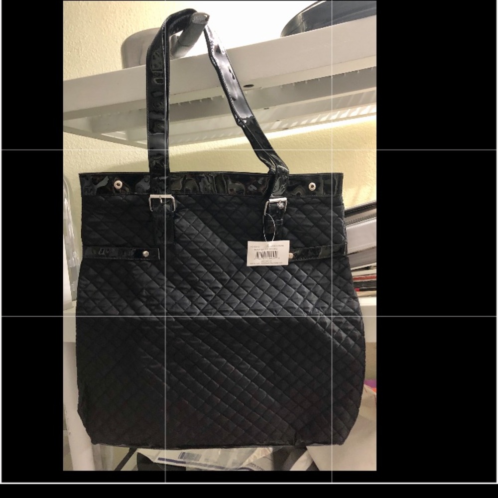 Brand New Women  Black Tote Bag